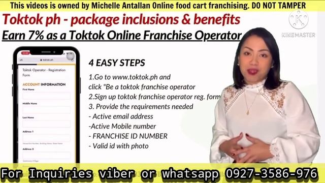How to be a TOKTOK Delivery Franchisee! (2021)QUICK and FULL explanation (direct to the point) смотреть онлайн