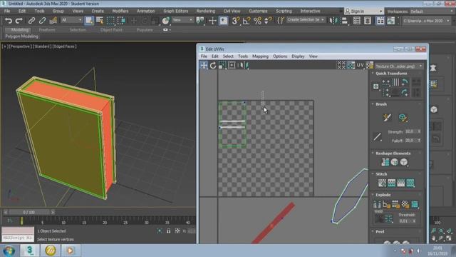 23.- Modelando un libro y texturas con Unwrap UVW- 3dsMax 2020 смотреть онлайн