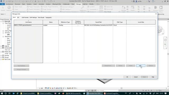 Desktop Connector for BIM 360: Working with Revit models and file linking смотреть онлайн