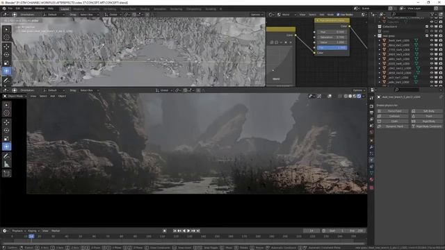 How to make Environment in blender смотреть онлайн