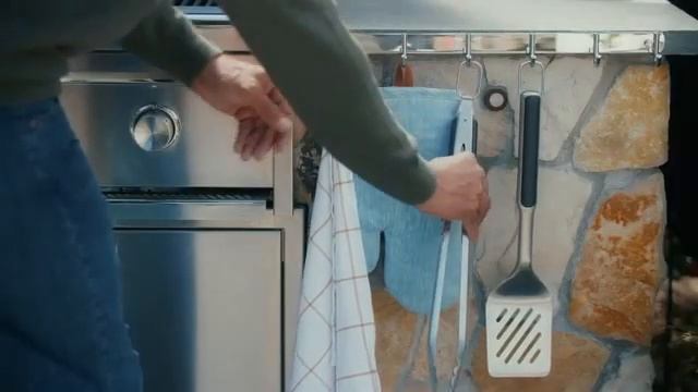 OXO Good Grips Grilling Tools, Tongs and Turner Set, Black#viralshorts #viral #shorts смотреть онлайн