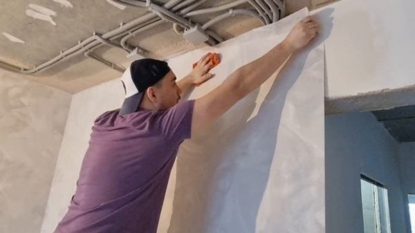 Оклейка  обоев Victoria Stenova.