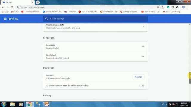 How to change default download location in Google chrome ? смотреть онлайн