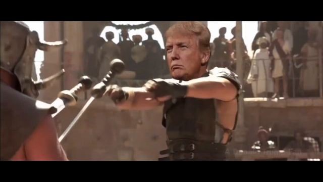 Donald Trump The American Gladiator Warning Graphic Content смотреть онлайн