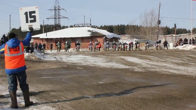 Мотокросс. Полевской. Класс Open, шипы, 2й заезд. 2014 год смотреть онлайн