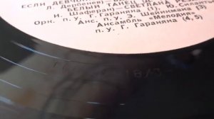 Виниловая пластинка «Яблони в цвету» 1977 г.