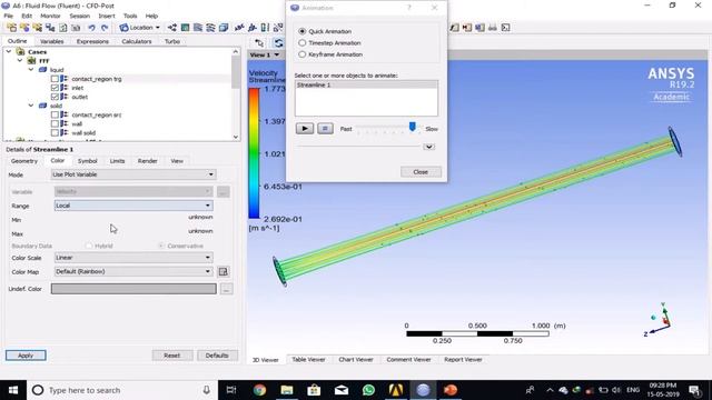 Fluid flow simulation in ansys fluent смотреть онлайн