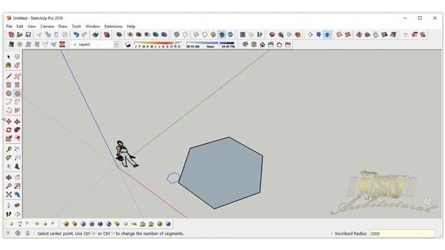 SketchUP Beginner's Guide l POLYGON in sketchup смотреть онлайн