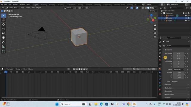 How to add keyframes in Blender смотреть онлайн