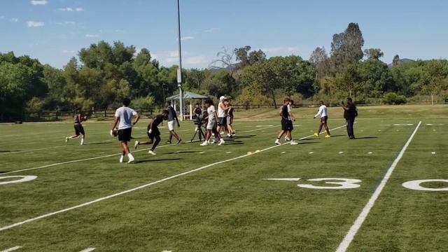 Xavier Van Helix High School (2022 WR), perfecting his craft! смотреть онлайн