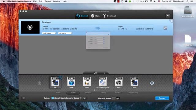 iSkysoft iMedia Converter Deluxe- How to Convert M4V to MP3 on Mac смотреть онлайн