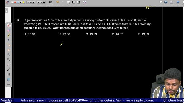 # QUANTITATIVE APTITUDE PAPER - NO.558# IBPS RRB CLERK /P.O. MAINS EXAM PART-2 # смотреть онлайн