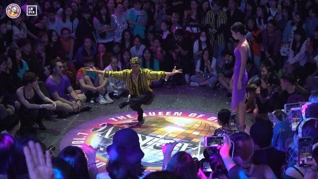 FANFAN vs MICKEY｜Waacking Best 16 @ THE QUEEN OF DISCO vol.7｜LB-PIX смотреть онлайн