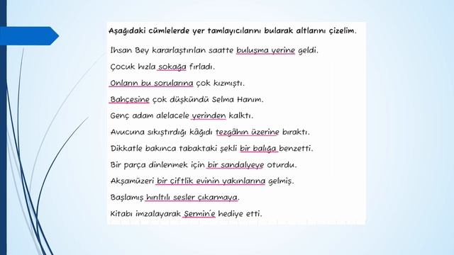 8. SINIF TÜRKÇE CÜMLENİN ÖGELERİ смотреть онлайн