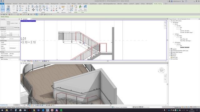 Revit 05 - Adapting Railing