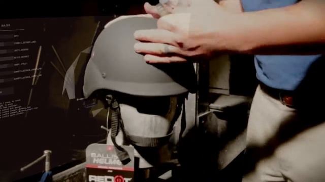 Level III A Ballisitics Helmet against 44MAG смотреть онлайн