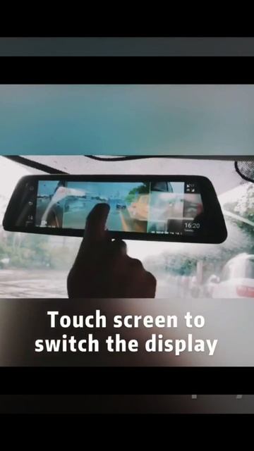 4 channels mirror dash cam V9 Plus смотреть онлайн