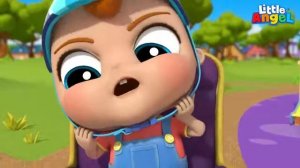 Малыш Саша | Мы В Машине - Песенка Про Безопасность | Мультики Для Малышей | Little Angel Русский