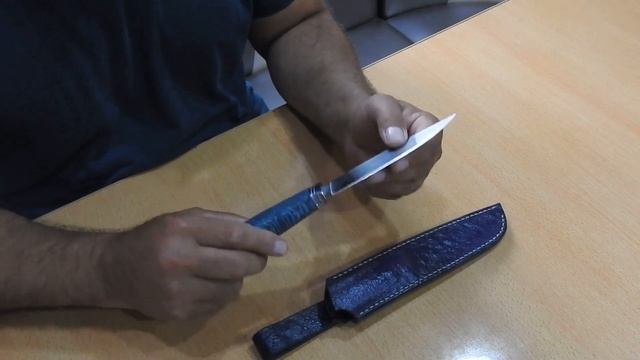 НОЖ РУЧНОЙ РАБОТЫ ДЛЯ ОХОТЫ И РЫБАЛКИ смотреть онлайн