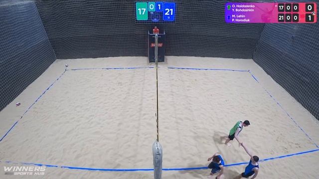 Winners Beach Volleyball. Men. O. Haidarenko / Y. Bohdashkin - M. Lehin / P. Horodiuk 28.03.2024 смотреть онлайн