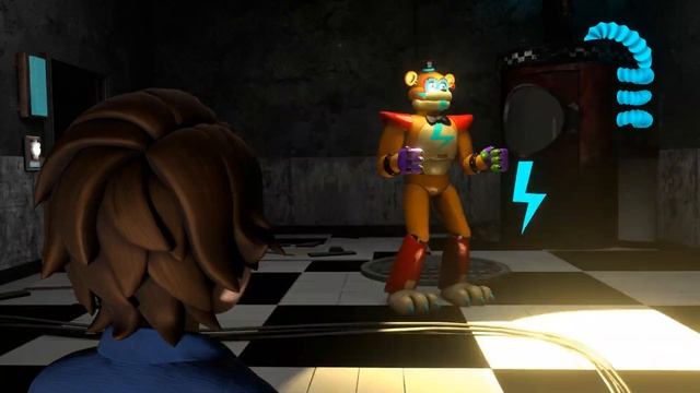 [Blender FNAF] Freddy spinning around смотреть онлайн