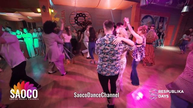 Samuel Kramer and Anastasiya Beyker Salsa Dancing at Respublika Days 9, Friday 03.05.2019 (SC) смотреть онлайн