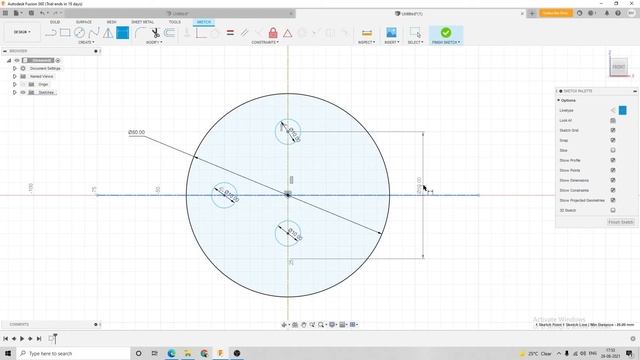 Fusion 360 Excercise 1 | CAD | Beginners Practice | BK Engineering смотреть онлайн
