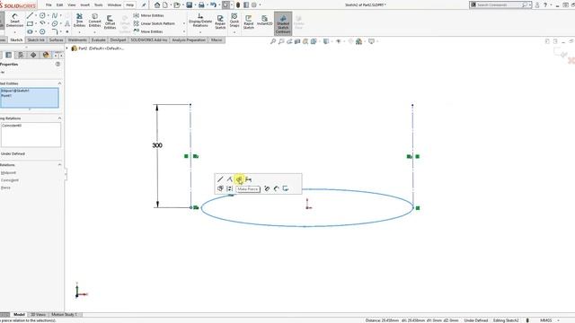 SOLIDWORKS™ Project Curve with a Pringle! смотреть онлайн