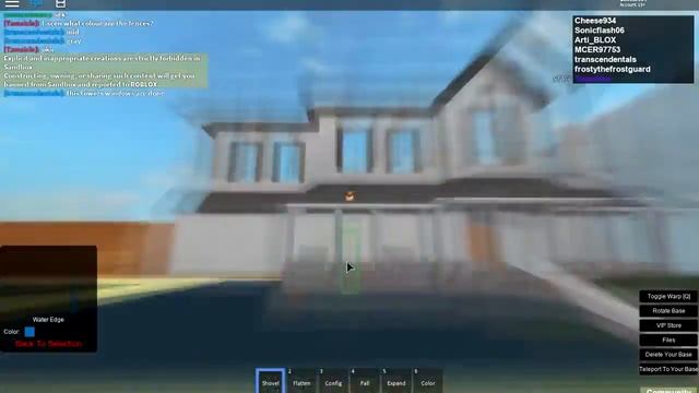 Large Mansion Build (From Scratch) Timelapse HD (Roblox Sandbox) смотреть онлайн