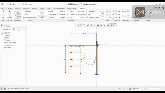 PTC Creo Tutorial For Beginner|Learn How to create 3D model of Angle Plate 02 Urdu|Hindi Class 13 смотреть онлайн