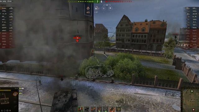 World of Tanks. КВ-85. 5 фрагов и захват базы. смотреть онлайн