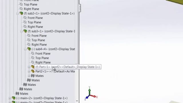 SOLIDWORKS TIPS - שרשור קונפיגורציות בהרכבה смотреть онлайн