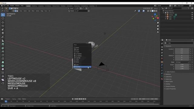 Mesh in Blender [ TELUGU ] || Blender Tutorials for Beginners || Lucky Studios смотреть онлайн