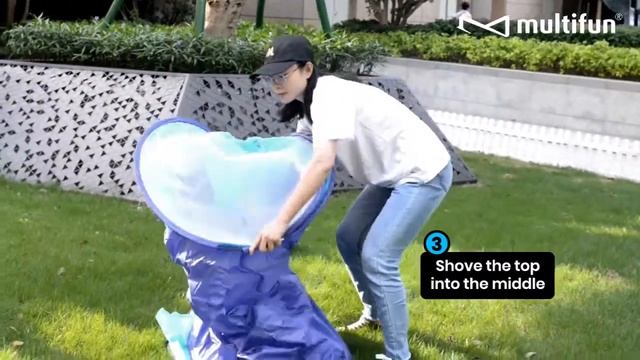Pop-up Tent MF-TE01 / How to open and fold our pop-up tent смотреть онлайн