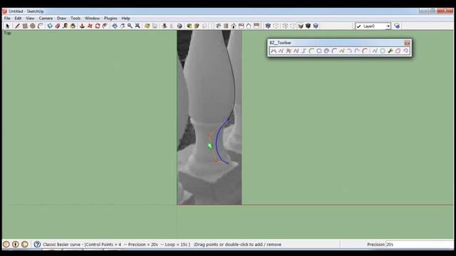 Curved objects in Sketchup смотреть онлайн