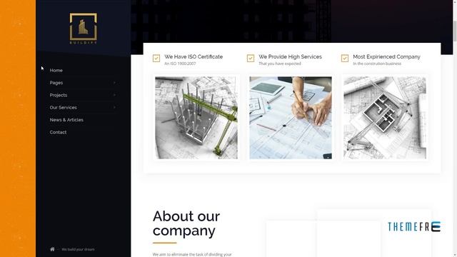 Construction Buildify Construction Building WordPress Theme Wilb смотреть онлайн