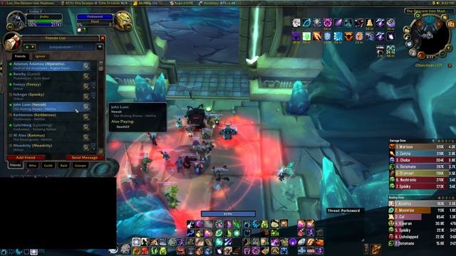 WoW Classic Wrath of the Lich King Ulduar 25 Balance Druid POV смотреть онлайн