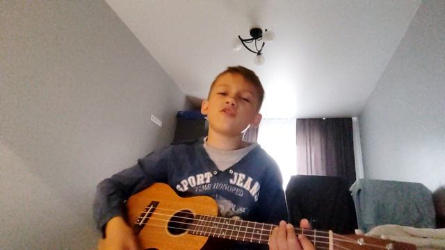 две лёгкие песни на укулеле одна струна