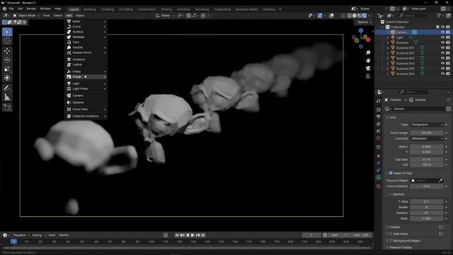 How to FOCUS an Object and BLUR the Background in Blender смотреть онлайн