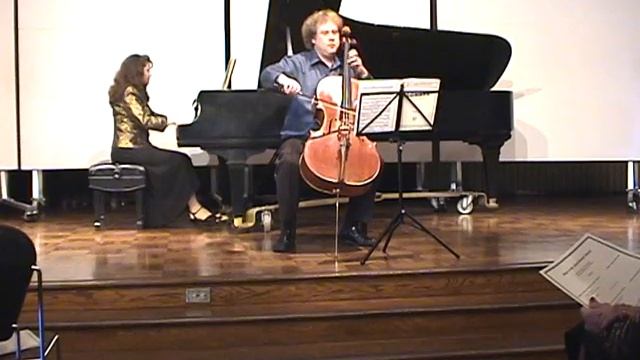 Rachmaninoff Sonata for Piano and Cello Mvt. 2 смотреть онлайн