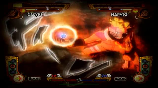 Naruto ultumate ninja 3!!!!Naruto Vs Saske.mp4 смотреть онлайн