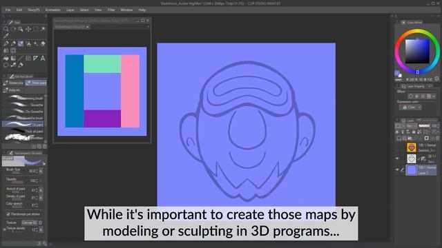 The basics of Normal maps in Clip Studio Paint! | Dadotronic смотреть онлайн