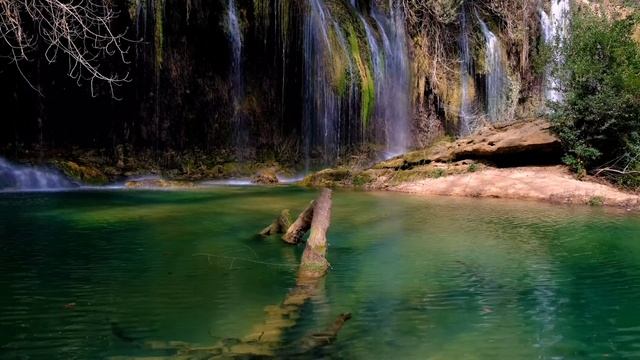 Water Sounds - Waterfall -Nature Sounds, Birdsong-Calming-Water that improve health смотреть онлайн