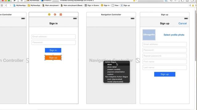 Enable "Sign Up" Button - Building user interface. смотреть онлайн
