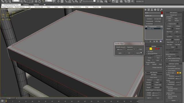 3DS Max Chair Modeling Tutorial Part 2