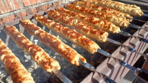 Люля кебаб из свинины, и курицы. Божественный люля кебаб. Простой рецепт.