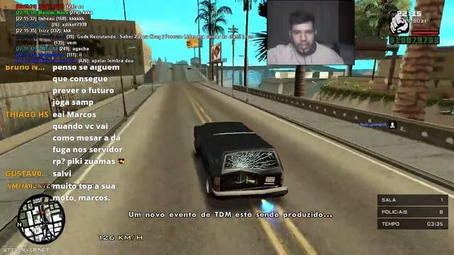 GTA SA MULTIPLAYER com os inscritos CAIU KKK смотреть онлайн