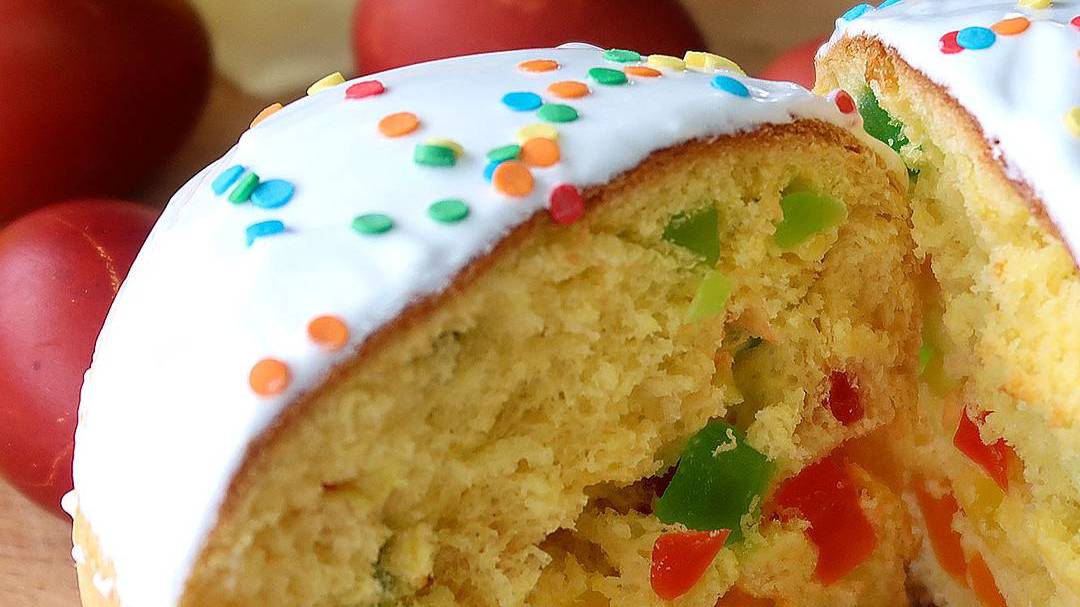 Пасхальный кулич Простой в приготовлении и очень Вкусный