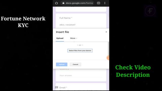 Fortune Network KYC Application | How to withdraw Your Fore Coin | দ্রুত KYC করে Token নিয়ে নিন смотреть онлайн