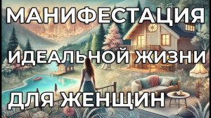 МАНИФЕСТАЦИЯ ИДЕАЛЬНОЙ ЖИЗНИ ДЛЯ ЖЕНЩИН➕МОЩНАЯ ТЕХНИКА ПЕРЕХОДА В НОВУЮ РЕАЛЬНОСТЬ